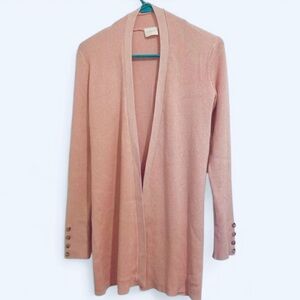 Cyrus mauve cardigan. Size XS